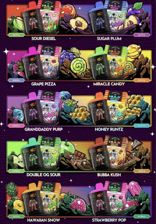Space Club Hulk 3grams